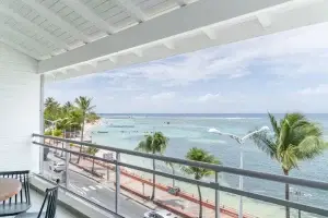 Vue panoramique sur mer saint anne